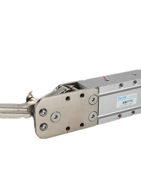 注塑机械手夹具气动1615D手指气缸单双动1615S宽型水口夹子2015DL