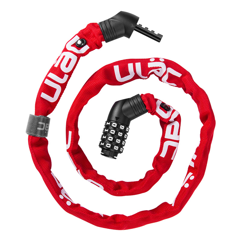 ULAC优力自行车锁链条锁山地车防盗锁公路车电动车摩托车锁门锁