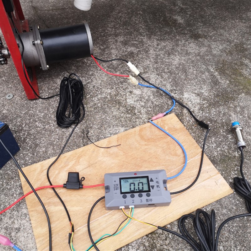 12V24V施肥控制器 撒肥调速器 播种 数字显示 电机调速开关 电动