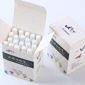 无尘粉笔白色儿童涂鸦粉笔黑板水溶性粉笔幼儿园教师板书宝宝专用