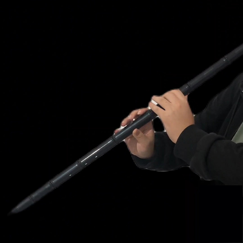 洞萧乐器仿玉树脂白色初学入门y不开裂F古风八孔G调萧水管长笛教