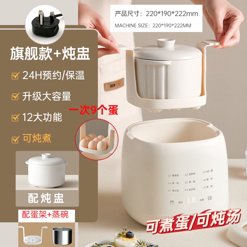 110Vb220V煮蛋器美欧英规台湾用多功能蒸蛋器香港家用小型早餐机