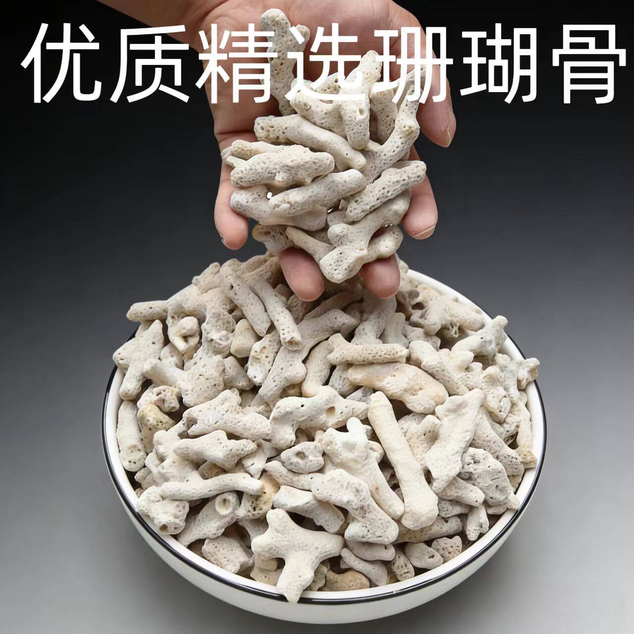 纯天然珊瑚石鱼缸鱼池净水滤材
