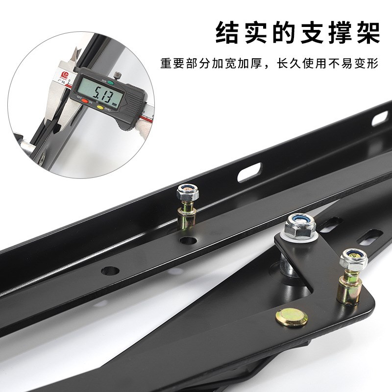 平衡气动杆支架 家具五金平移排骨架支撑液压缓S冲高箱床用举升器