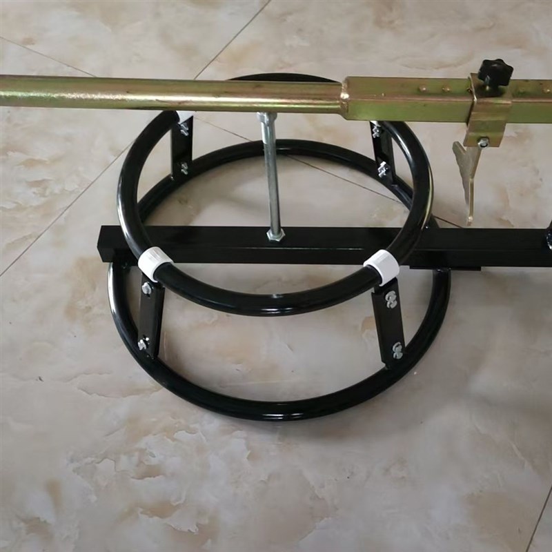 摩托车分体式圆形剥胎机拆胎器压胎器手动剥胎工具扒胎机扒胎器