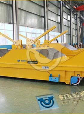 壳体运输有轨电动平车 江苏物流台车 kpc电动平车无轨胶轮车