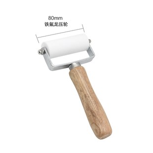 耐高温硅胶压轮80mm防水膜材塑料热风焊枪配件压辊滚轮带轴承30