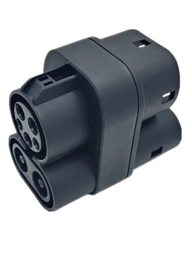 美标转欧标转接头CCS1转CCS2转换头新能源汽车充电桩直流转换器