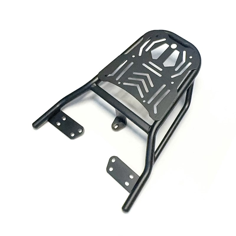 适用金箭F60/哈铃M95C/小九电动车尾架加厚铁管后尾箱货架外送架