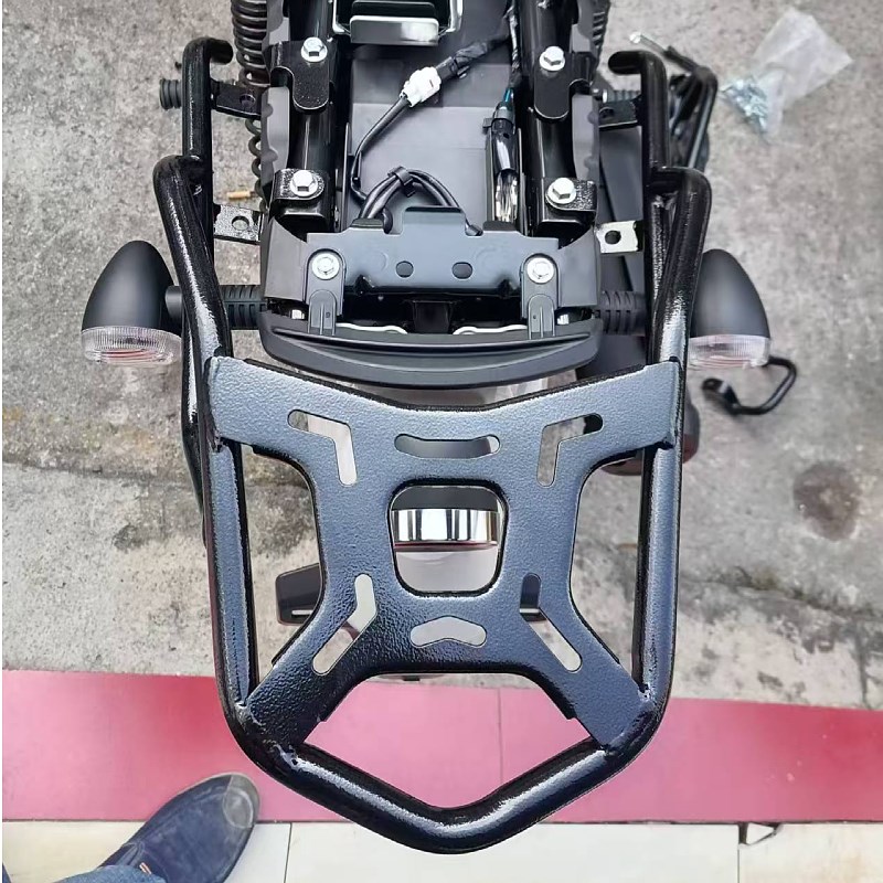 适用于雅马哈GT150摩托车JYM150-8A后货架尾架侧翻踏板改装配件