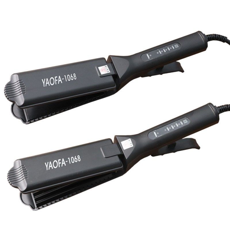 理发店专用电陶瓷夹板玉米夹蓬松垫发根玉米须直发器拉直板不伤发,个人护理/保健/按摩器材,卷/直发器,淘宝优惠券,粉丝福利购,淘宝优惠卷