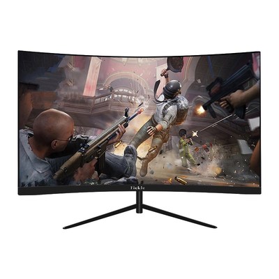 台式电脑显示器19寸22寸24英寸27曲面32电竞游戏2K监控4K显示屏幕