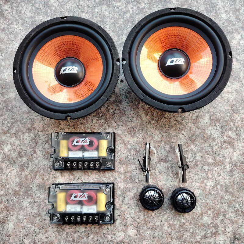 KTA直推汽车音响6.5寸高重中低音炮直推车载喇叭无损改装家用音箱