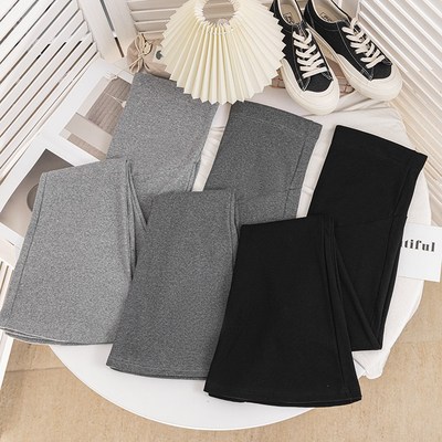 孕妇裤子春季外穿怀孕喇叭裤2024新款春装长裤时尚百搭孕妇裤潮妈