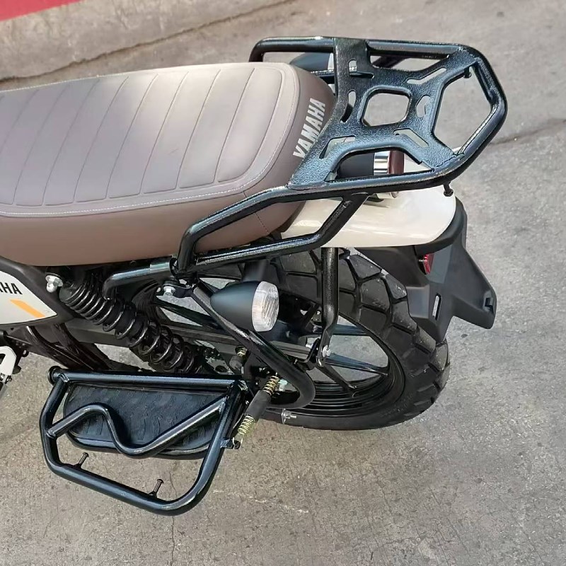 适用于雅马哈GT150摩托车JYM150-8A后货架尾架侧翻踏板改装配件