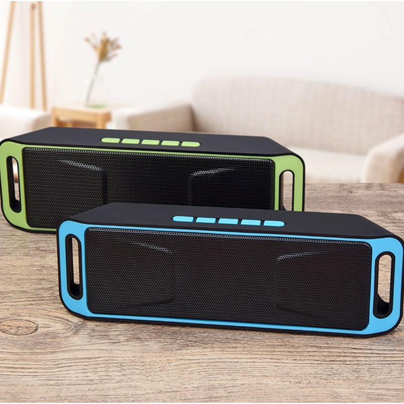 无线蓝牙音箱户外便捷式插卡低音炮家用迷你小音响重低音双喇叭