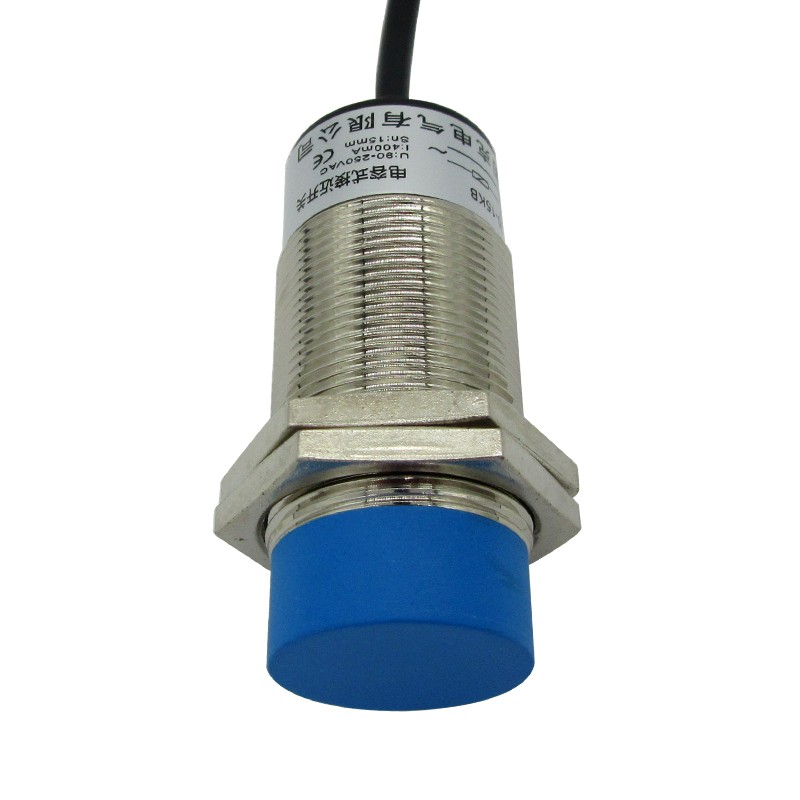 料位传感器 二线 CA30-15KB 交流 常闭AC220V  电容式接近开关M30