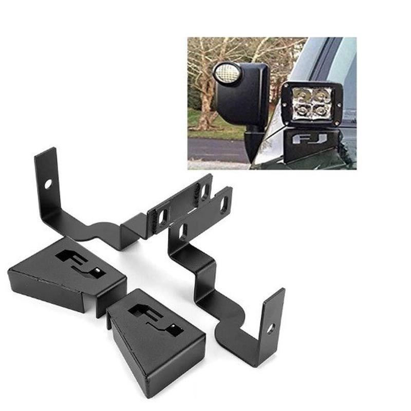 改装支架led汽车灯支架fj支架路泽通用改装a柱酷引擎盖支架