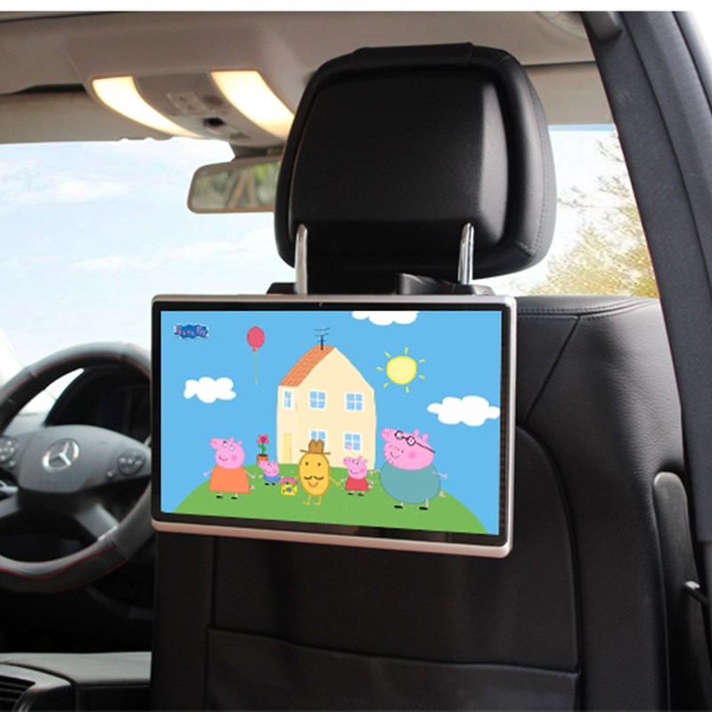 汽车载头枕显示屏后排高清显示器安卓系统影音手机投屏10寸12寸13