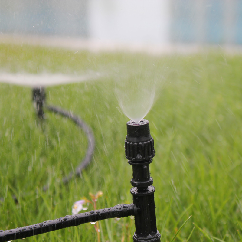 喷雾滴灌浇灌喷淋降温喷头家用自动浇花定时器地插微喷雾化喷头