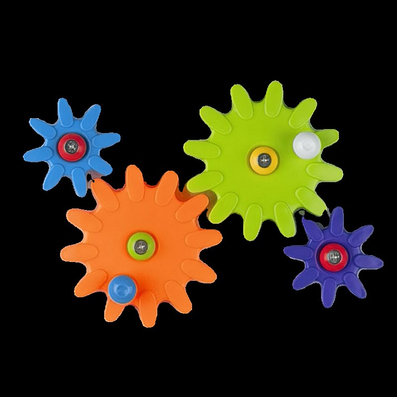 磁吸齿轮墙上磁铁儿童磁性磁吸墙玩具墙面益智磁力片墙壁积木贴墙