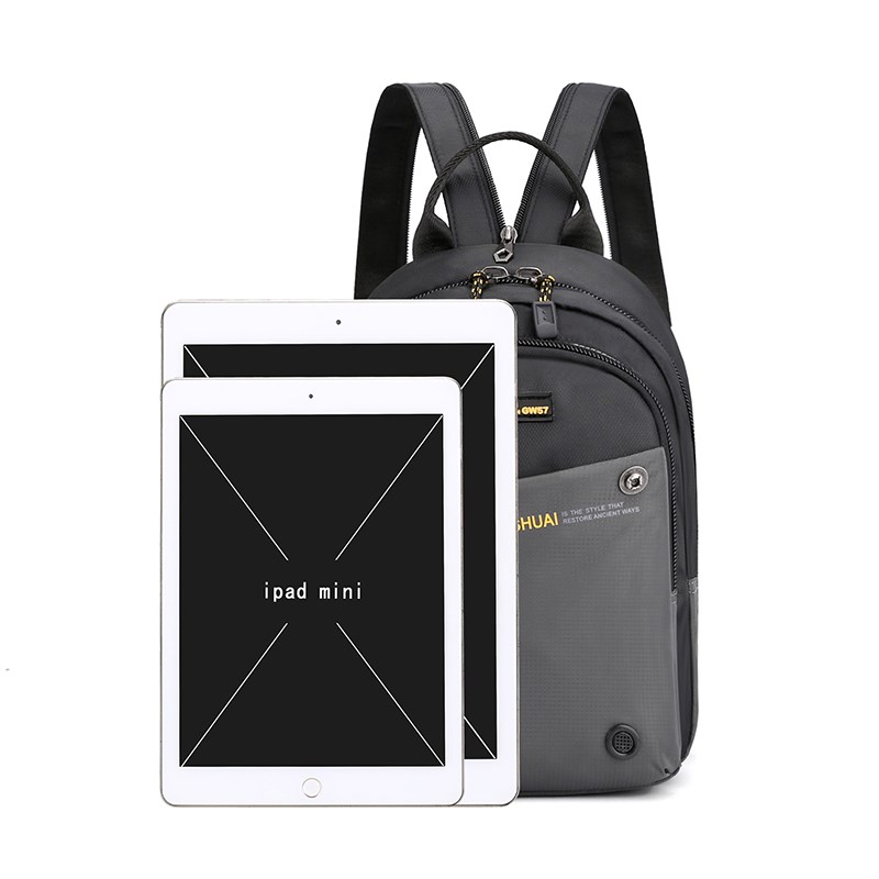 新款小背包男士小号双肩包小型迷你轻便韩版时尚多功能男包潮