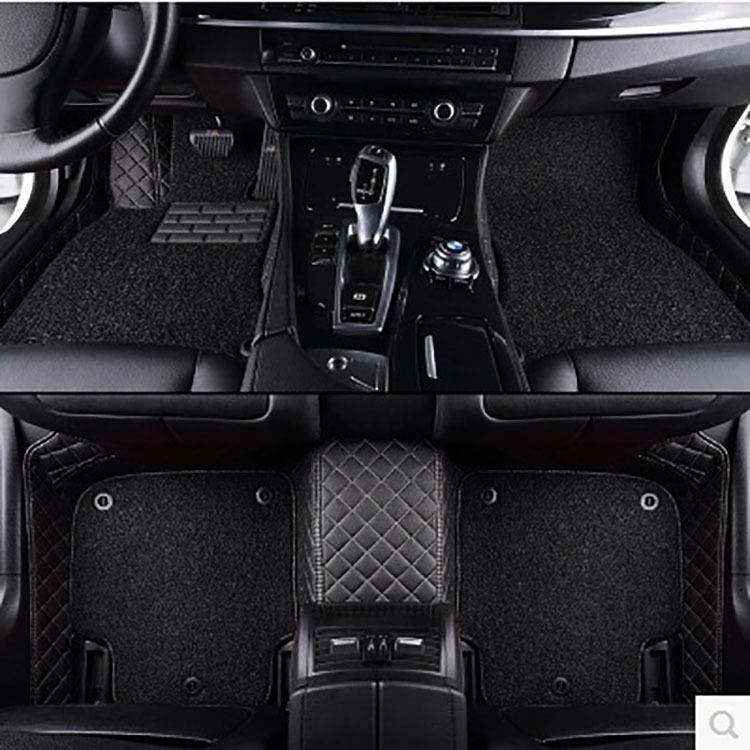 汽车全包围皮革脚垫双层脚垫专车专用脚垫汽车脚垫