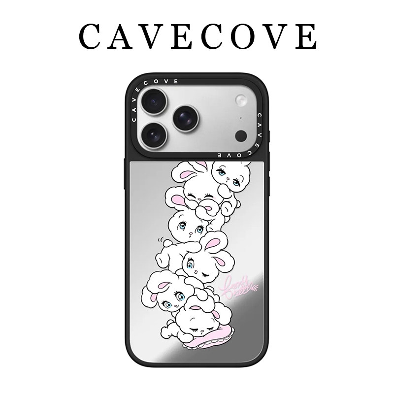 Foxy叠叠乐顽皮小兔iPhone17promax手机壳适用苹果16pro可爱15Plus卡通14磁吸13全包12防摔11情侣镜面保护套