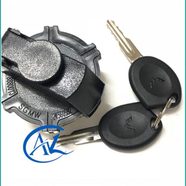 适配五菱荣光小卡油箱盖 五菱荣光货车油箱盖带锁芯带钥匙油箱盖