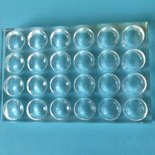 24孔有机玻璃血凝板培养板肥达氏反应板 24孔圆孔U型亚克力板