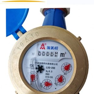 埃美柯LXS 冷水表DN15 4分6分 E铁壳099旋翼湿式