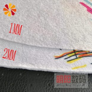 52号无纺布1MM厚幅宽83CM和2MM厚度幅宽98CM上色好不织布印花加工