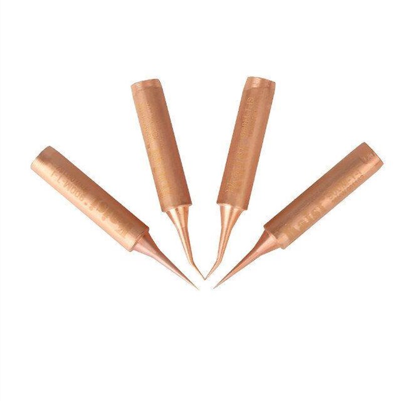 936恒温电烙铁头刀头 白光烙铁头扁头马蹄头936焊台通用内热式