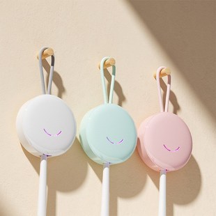 电动牙刷消毒盒 牙刷消毒器 牙刷消毒盒置物架 紫外线消毒盒带充