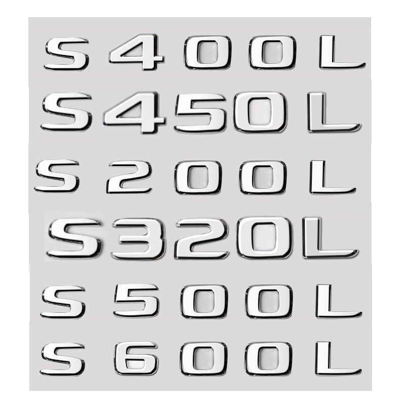 适用迈巴赫S级S450L S400L车标机盖立标后轮毂改装字母贴尾标