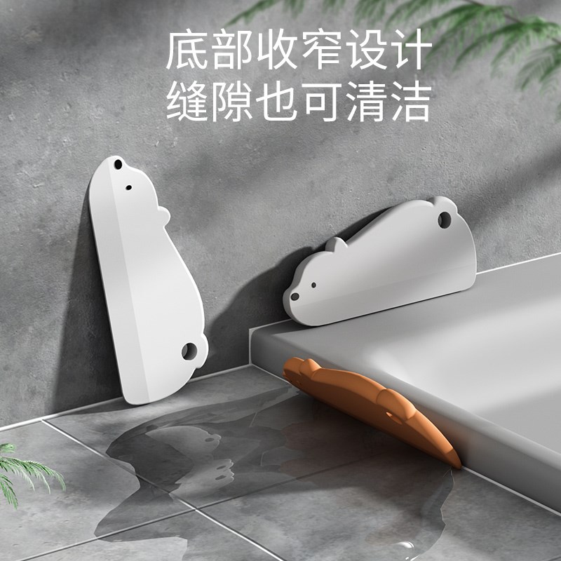 硅胶台面刮水板扫水刮板擦玻璃神器浴室刮水卫生间厕所茶盘推水器