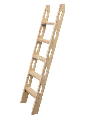 实木梯子阁楼楼梯上下铺高低床登高梯家用室内外复式平台loft简易