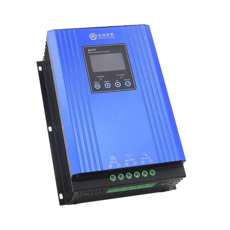 96V48V100A太阳能充电控制器MPPT电压自动识别可显示发电量