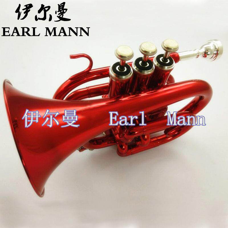 伊尔曼EarlMann乐器袖珍小号直销手掌号