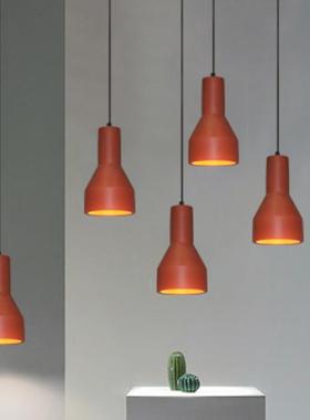 水泥吧台吊灯loft工业风灯具卧室床头灯设计师创意北欧餐厅小吊灯