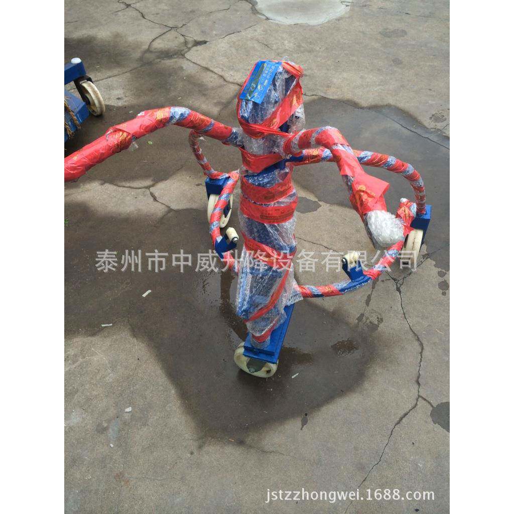 直销液压油桶堆高车手动油桶搬运车堆高车液压装卸车
