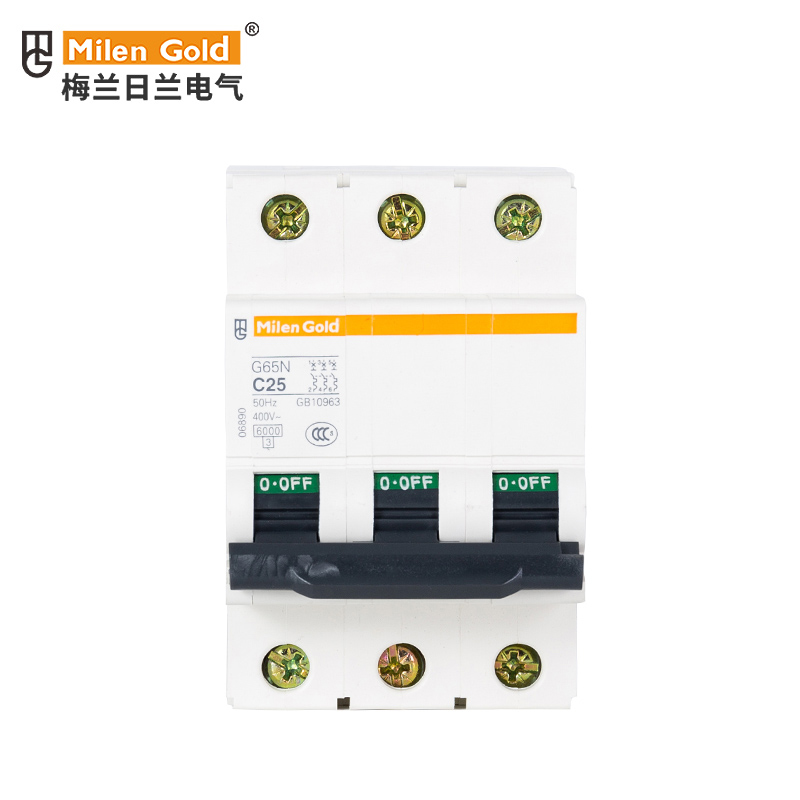 天津梅兰日兰电气G65N空气开关小型断路器1P2P3P4P