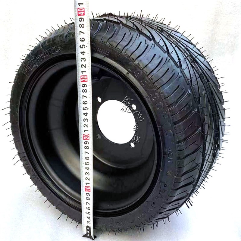 改装四轮电动摩托卡丁车沙滩车配件235/30-10寸扁平轮胎真空轮毂