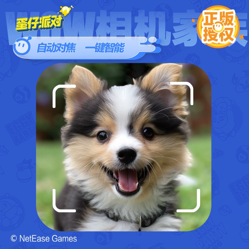 蛋仔派对JIDOO哇喔双摄相机可拍照可录像户外玩具生日礼物周边