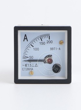 99T1型 99T1-A 指针式 交流电流表 1A 2A 3A 5A 10A 20A 30A 50A