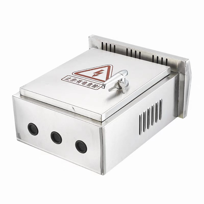 304/201不锈钢配电箱户外防水监控设备电源布线接线盒明装基业箱