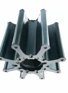 船用内机水泵挠性弹性绕线柔性橡胶叶轮H129/47-59362T1/67*51*19