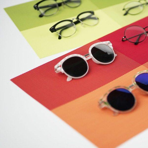 眼镜柜台装饰垫展示道具展示垫布铺垫柜陈列展示架