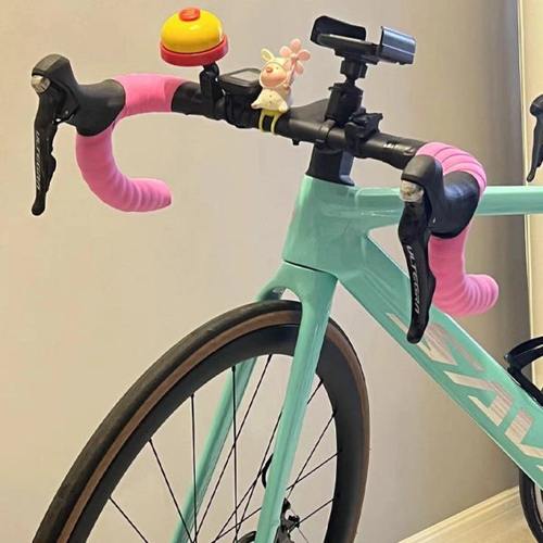 粉色公路车把带自行车骑行弯把配件装饰海绵绑带防滑吸汗超轻女生