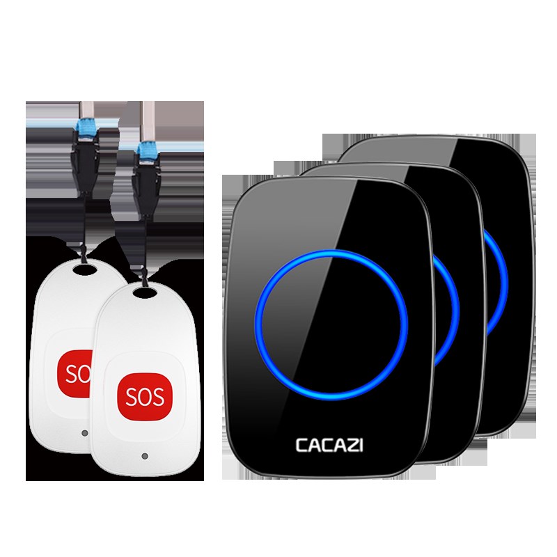 家庭老年人床头叫人呼救器呼叫器老人家用病人按T铃电铃无线遥控